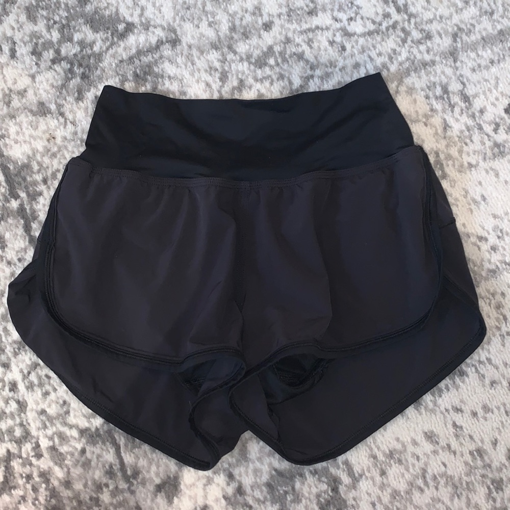 High waisted Lululemon speed up shorts